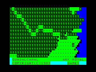 Guadal Canal intro screen