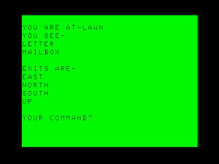 Haunted House game screen