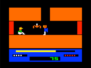 H.E.R.O. level 1, screen 2 (gameplay)