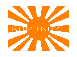 Kamikaze intro screen