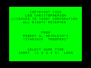 Klendathu intro screen 2
