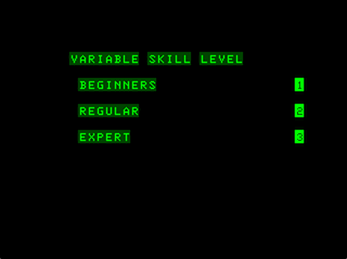 Kosmic Kamikaze game screen #1