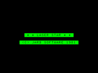 Laser Star intro screen