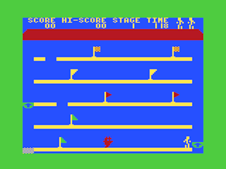 Lift Level 1 game screen (Coco 1/2)