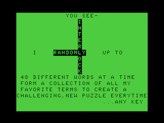 Lothar's Labyrinth intro screen #3