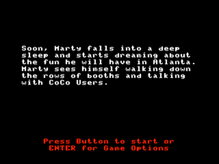 Marty's Nightmare intro screen #5