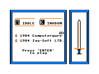 Middle Kingdom intro screen #1