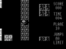 Mind-Roll plane 10 game screen