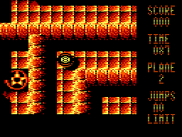 Mind-Roll plane 2 game screen