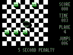 Mind-Roll plane 4 game screen