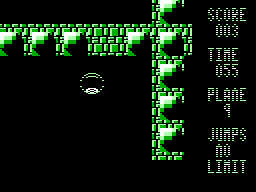 Mind-Roll plane 9 game screen