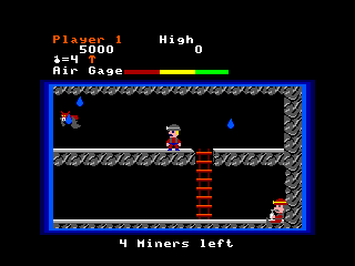 Mine Rescue game screen