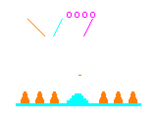 Missile Attack game screen