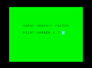 Moon Lander game screen #1