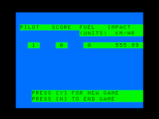 Moon Lander game screen #4