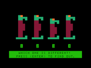 Moptown Parade: Who's Different game screen #1