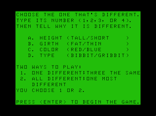 Moptown Parade: Who's Different game screen #3