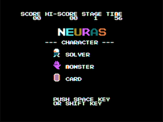 Neuras Intro screen (Coco 3)