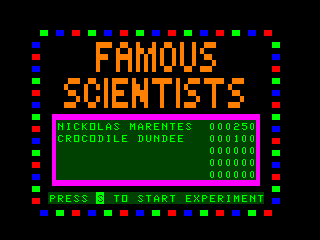 Neutroid II intro screen #2