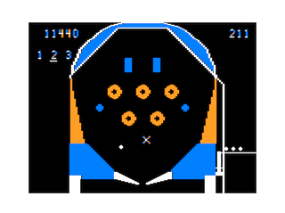 Pinball (Anteco) game screen - board #2