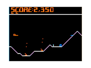 Planet Raider game screen