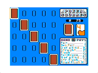Poker Squares 2 game screen 1