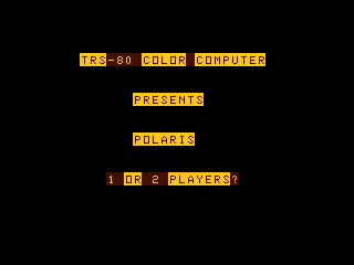Polaris intro screen