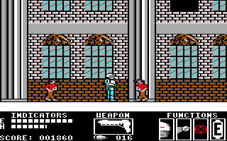 RoboCop Level 2 game screen