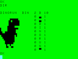 Run Dino Run! intro screen 1