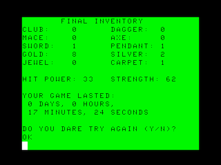 Scepter of Kzirgla game screen #7
