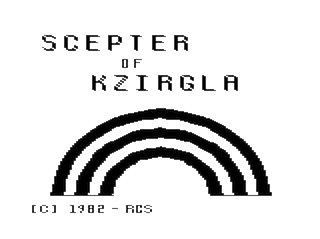 Scepter of Kzirgla intro screen #1