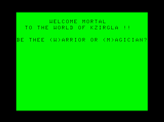 Scepter of Kzirgla intro screen #2