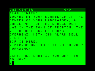 Sea Stalker sample game screen.