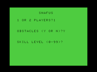 Snafus game screen #1