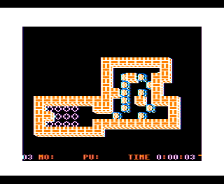 Soko-ban Level 3 game screen on Coco 1/2