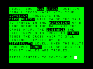 Solo Pool intro screen #4