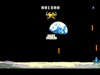 Space Bandits game screen #3 (Boss)