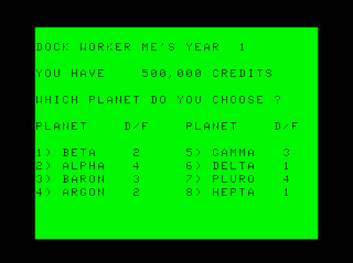 Space Merchant game screen #1