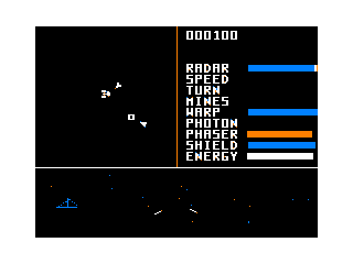 Space Wrek intro screen #1