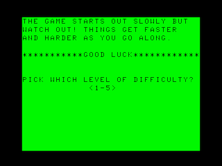 Squeeze game screen #1
