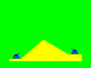 Tanks game screen