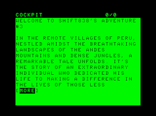 The Forgotten Pyramid intro screen #1