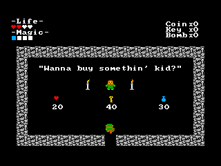 Quest For Thelda game screen #3