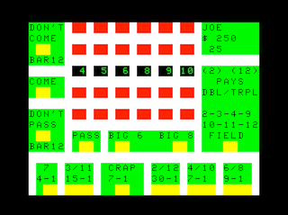 The Mean Craps Machine game screen #2