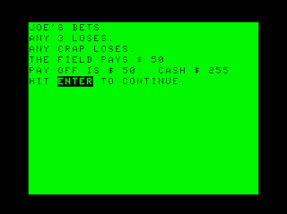 The Mean Craps Machine game screen #7
