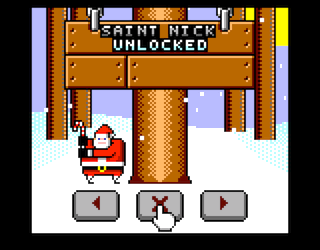 Timber Man Christmas Edition intro screen #2