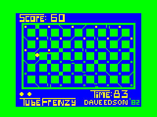 Tube Frenzy game screen