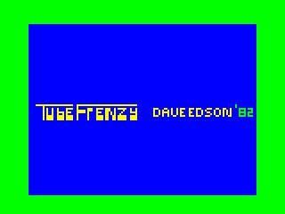 Tube Frenzy intro screen #2