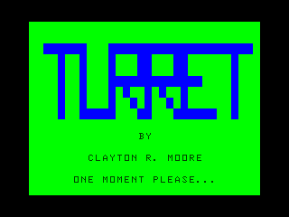 Turret intro screen