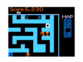 Tutankam level 1 game screen